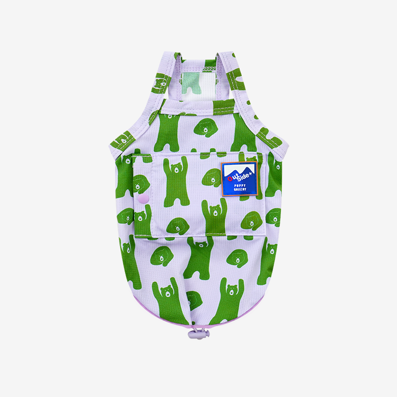 Outside Jumping Bear Tank Top