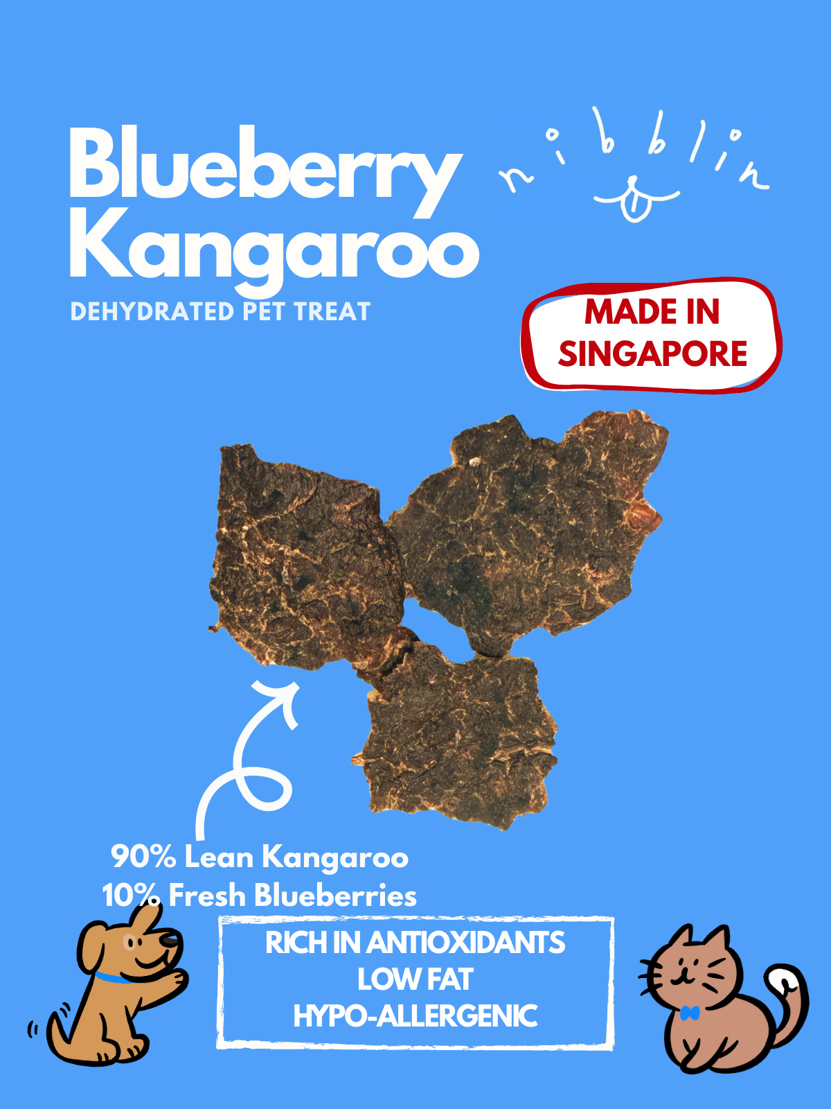 Get Nibblin Blueberry Treats