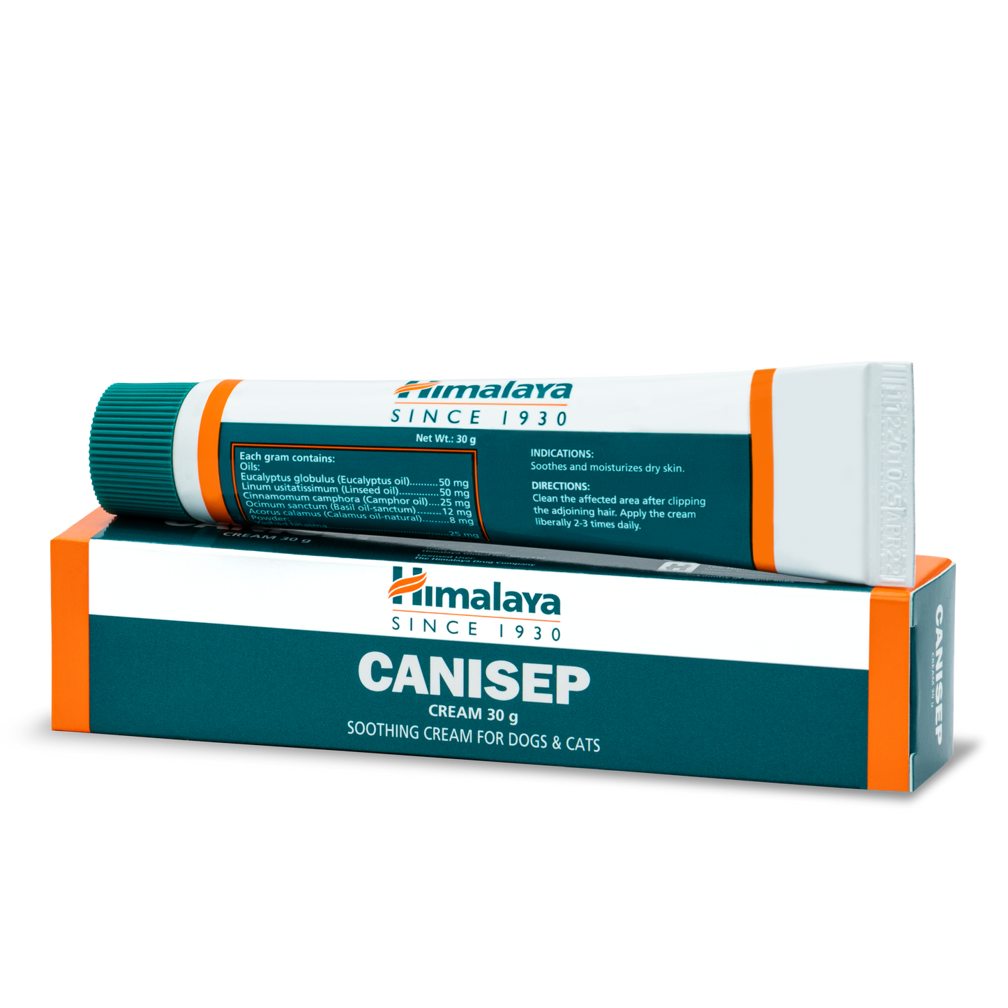 Himalaya Canisep Cream (Wound Healing, Antibacterial, & Antifungal) 30g