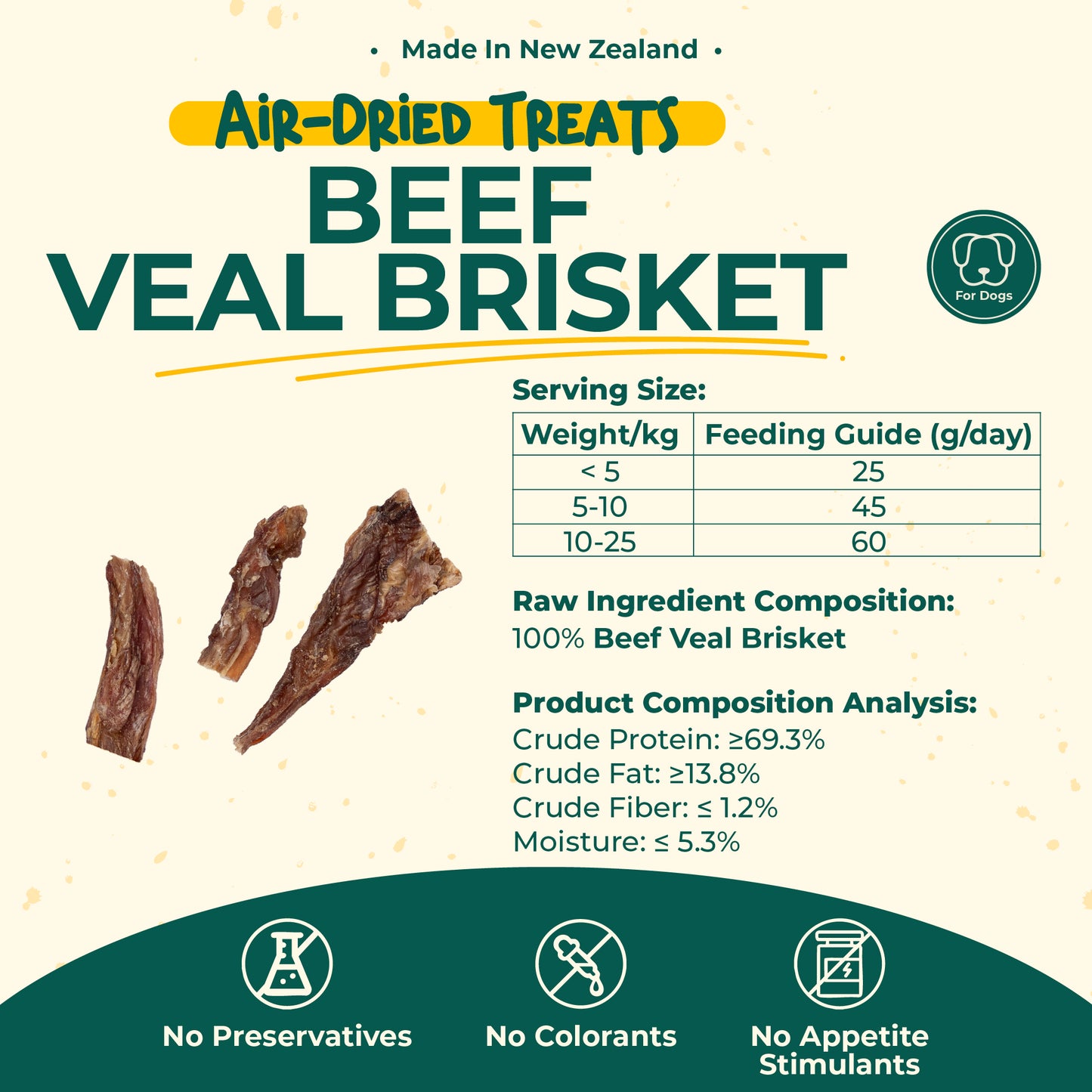aTwoValley Air-Dried Dog Treat