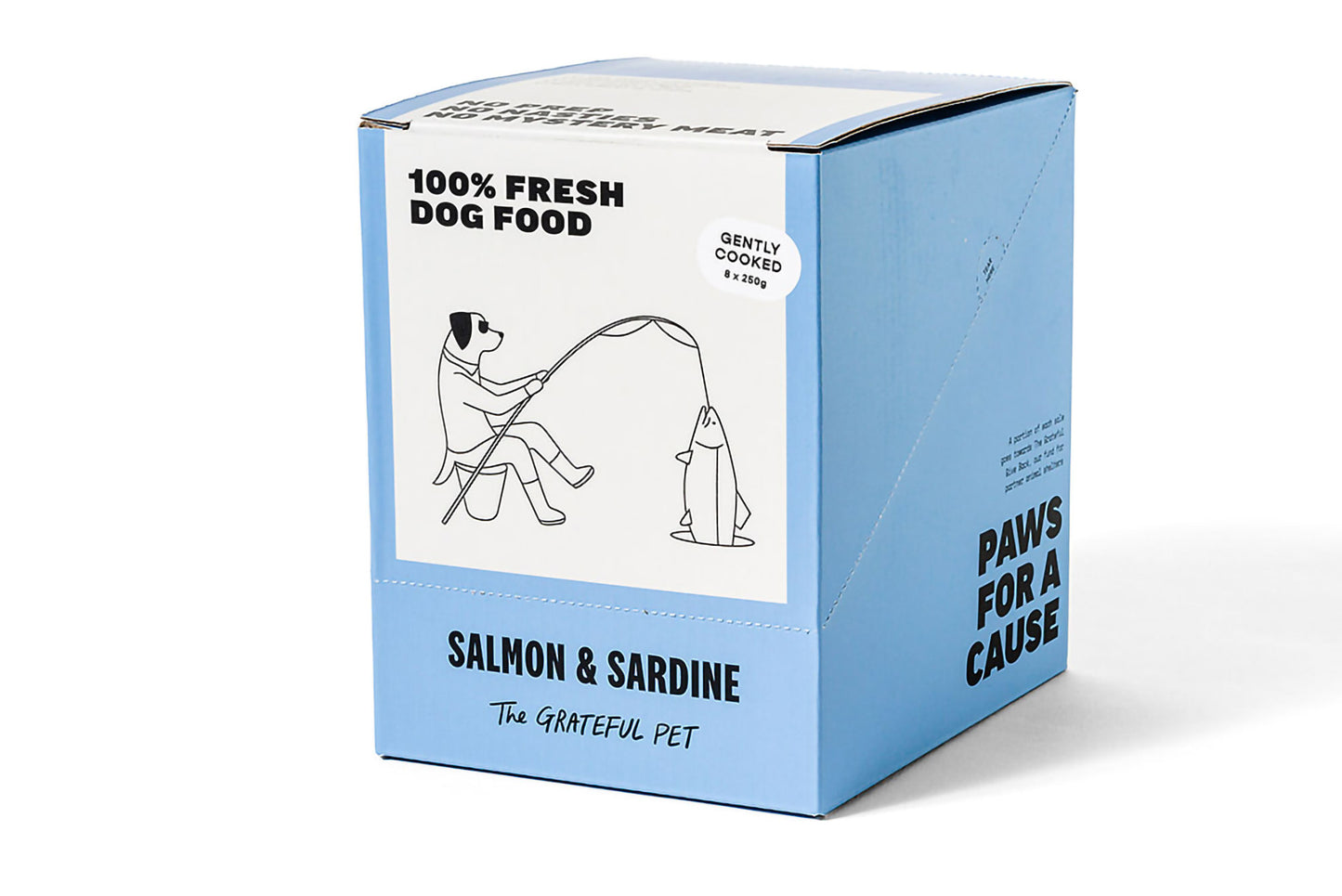 The Grateful Pet - Cooked Cage-Free Salmon & Sardine Dog Food