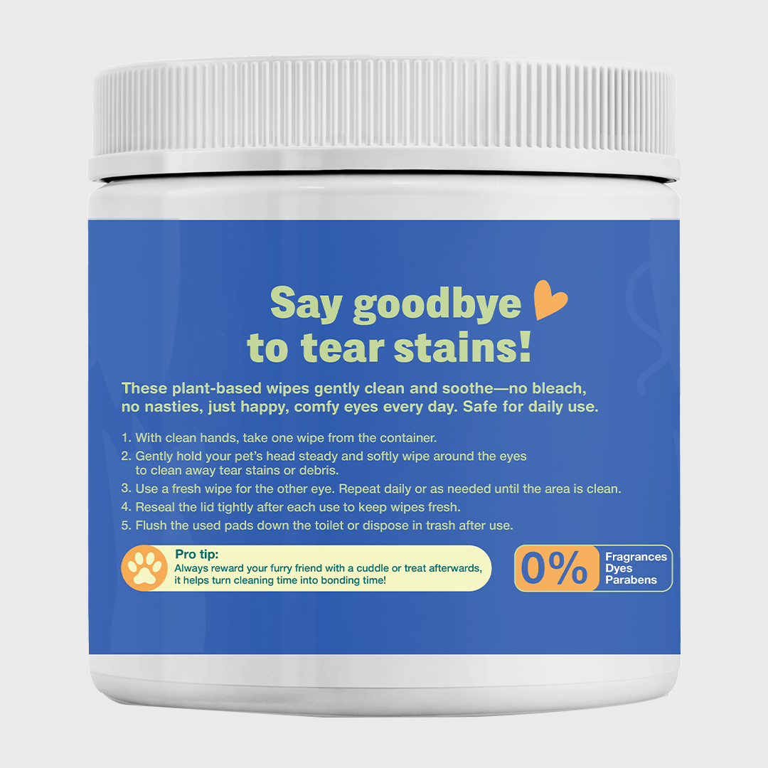 FURRYPERKS For Cats and Dogs | 120 Biodegradable Wipes