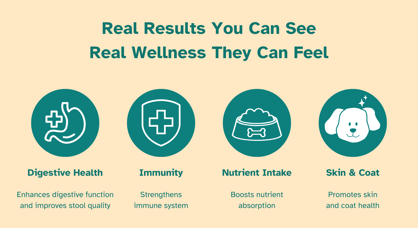 FURRYPERKS Pre & Probiotics with Digestive Enzymes for Dogs