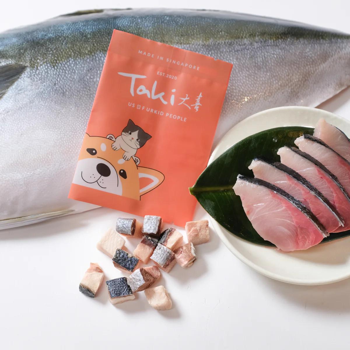 Taki Pets - Hamachi (Yellowtail fish) 10 pkt