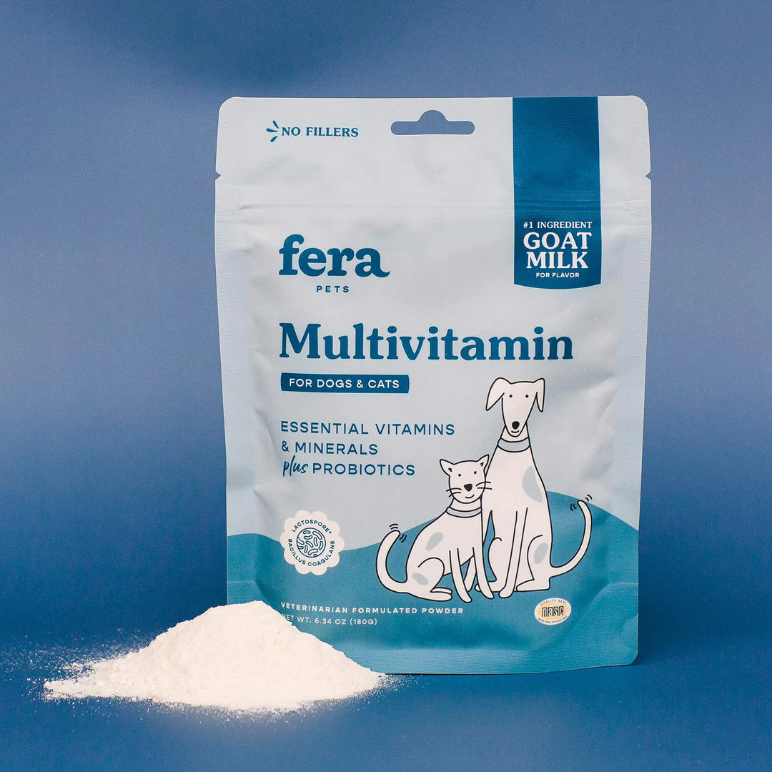 Fera Pets - Multivitamin Goat Milk Topper for Dogs & Cats