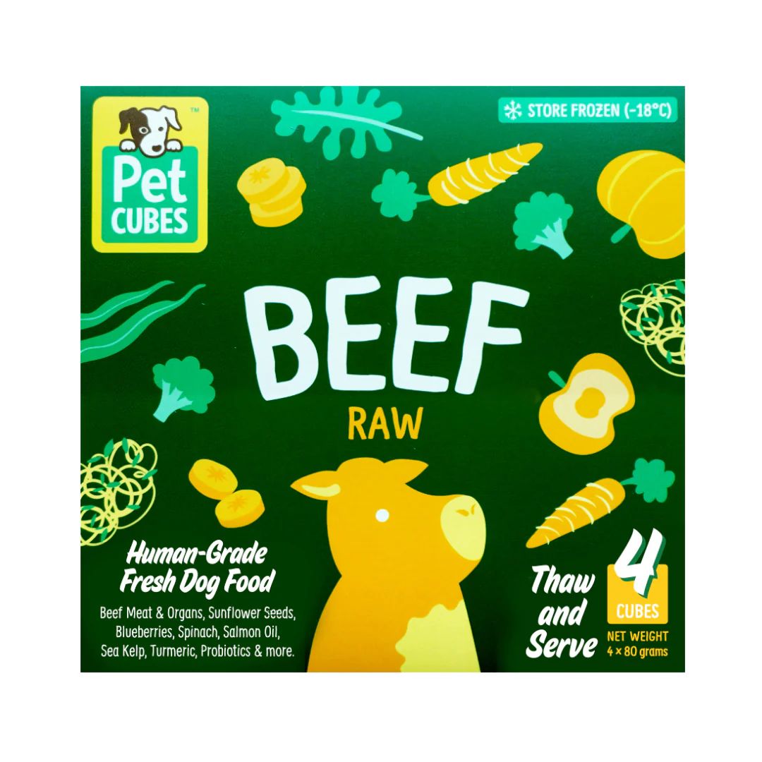 PetCubes Raw Beef