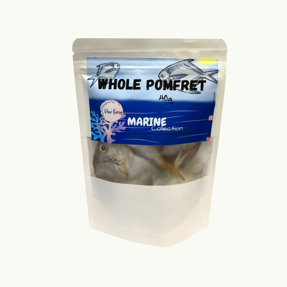 Pawfurry Whole Pomfret - 60g