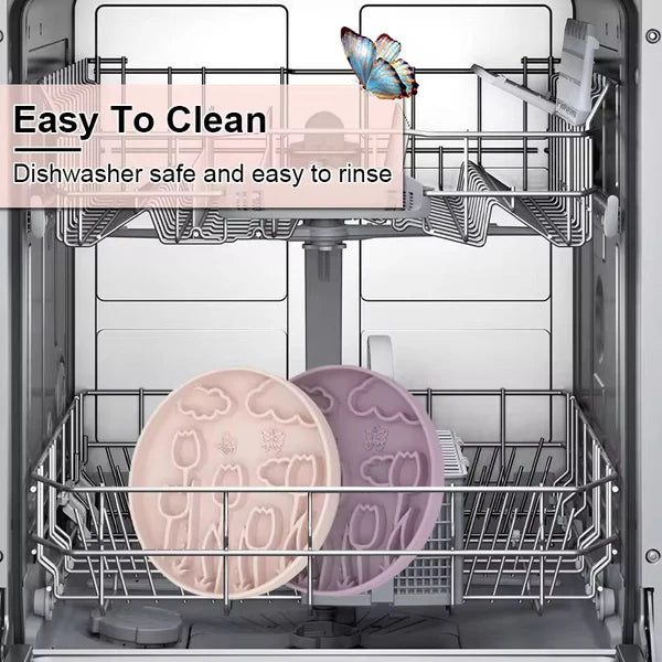 Barkada Tulip Flower Purple Slow Feeder