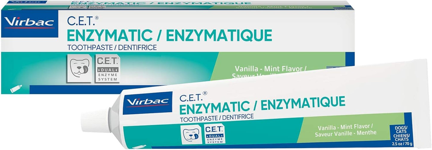 Virbac C.E.T. Enzymatic Toothpaste - Vanilla Mint
