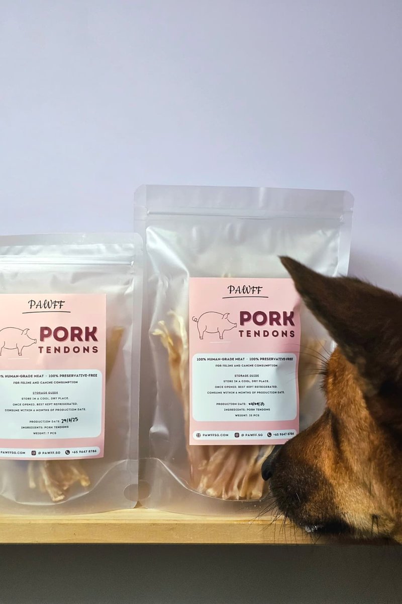 PAWFF Pork Tendon (Original and Braided)
