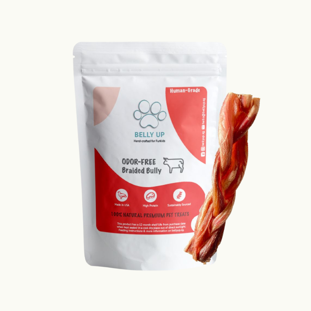 Belly Up - USA Odour-Free Braided BEEF BULLY