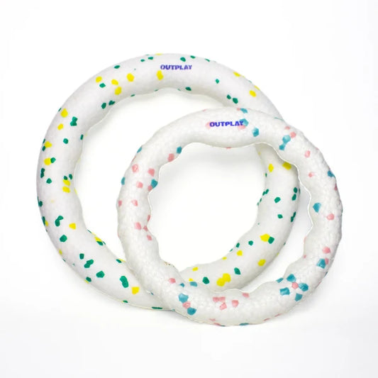Outplay UltraFlex Floating Ring Dog Toy - Lightweight (2 Sizes)