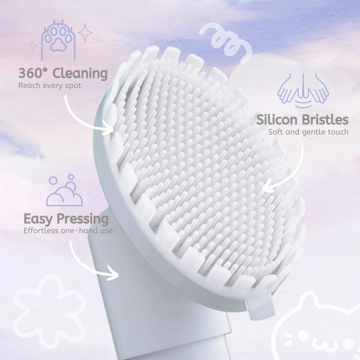 (For Furry Friends) P.A.W.S Waterless Foam Cleanser [Unscented | Rose | Lavender]