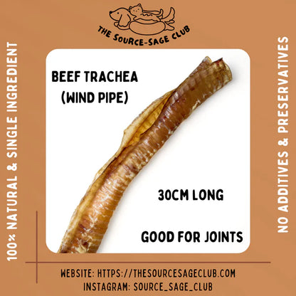 Beef Windpipe The Source-sage Club Air Dried New Zealand Beef Trachea (Windpipe) 1pc ...