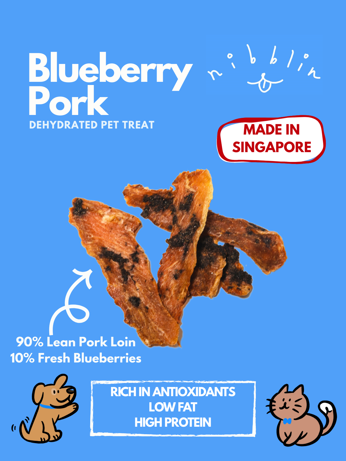 Get Nibblin Blueberry Treats