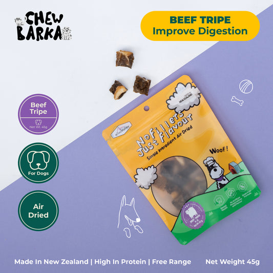 aTwoValley Air-Dried Beef Tripe Dog Treat