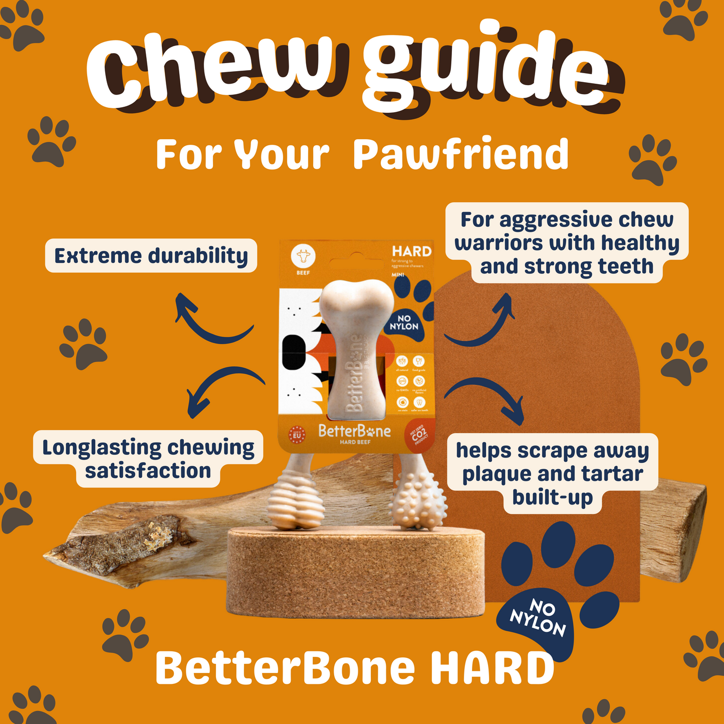 Pawvy Betterbone Venison Chew Toy