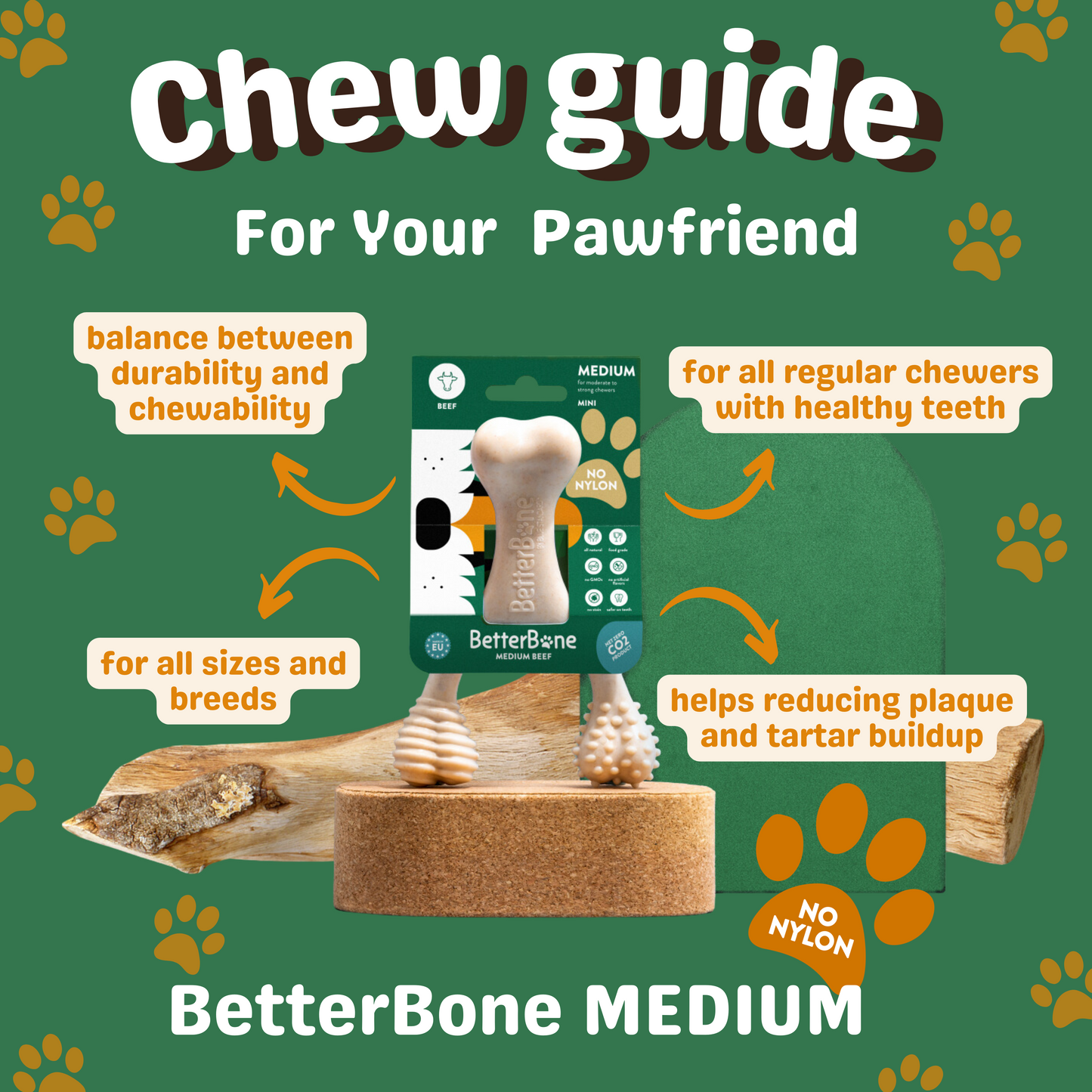 Pawvy Betterbone Venison Chew Toy