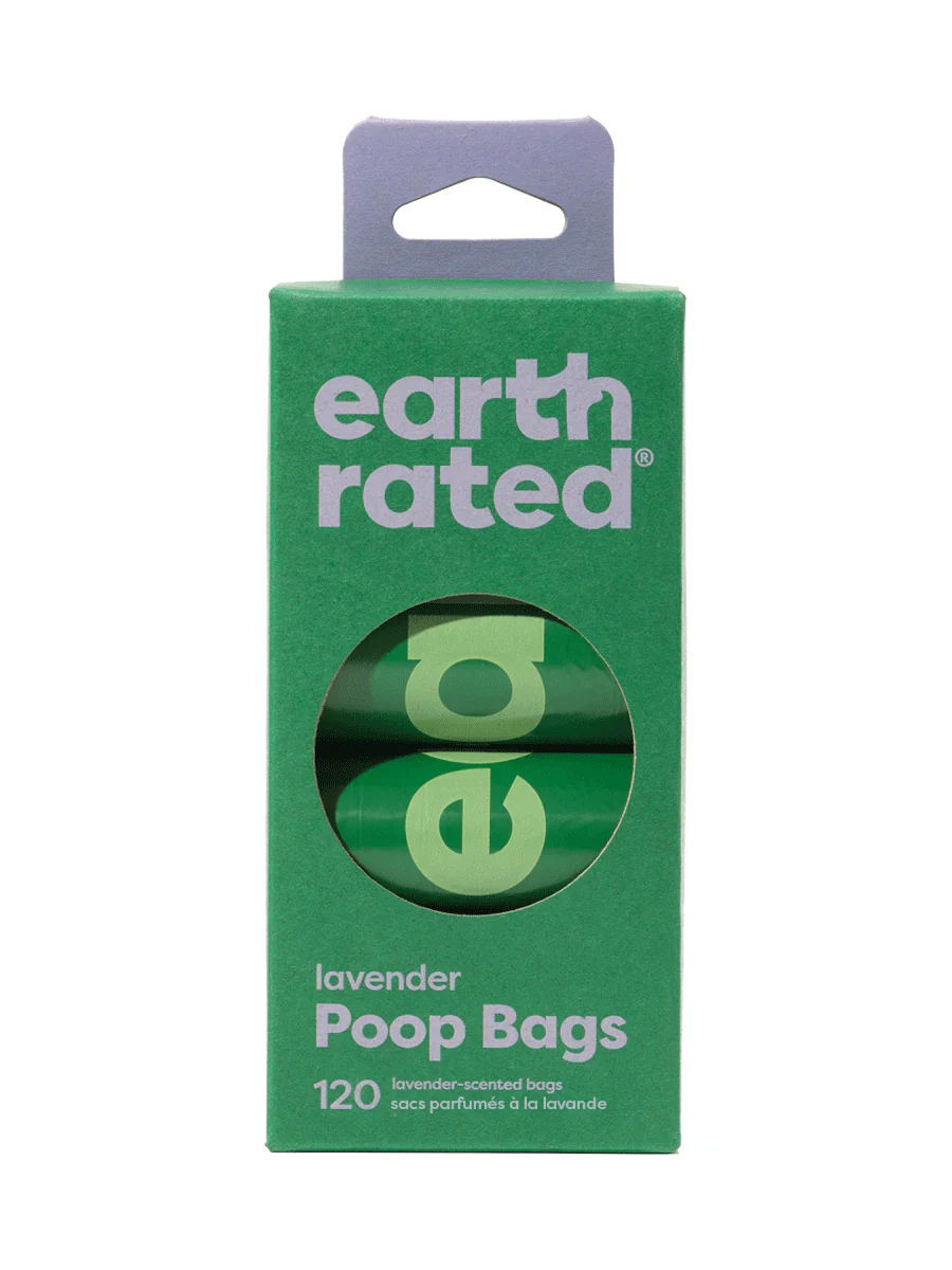 Earth Rated Dog Poop Bags Lavender 120 Bags