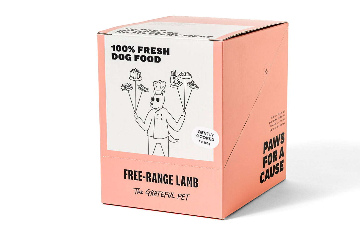 The Grateful Pet - Cooked Cage-Free Lamb Dog Food