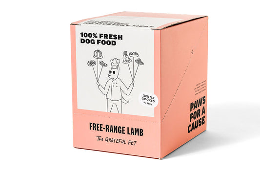 The Grateful Pet - Cooked Cage-Free Lamb Dog Food