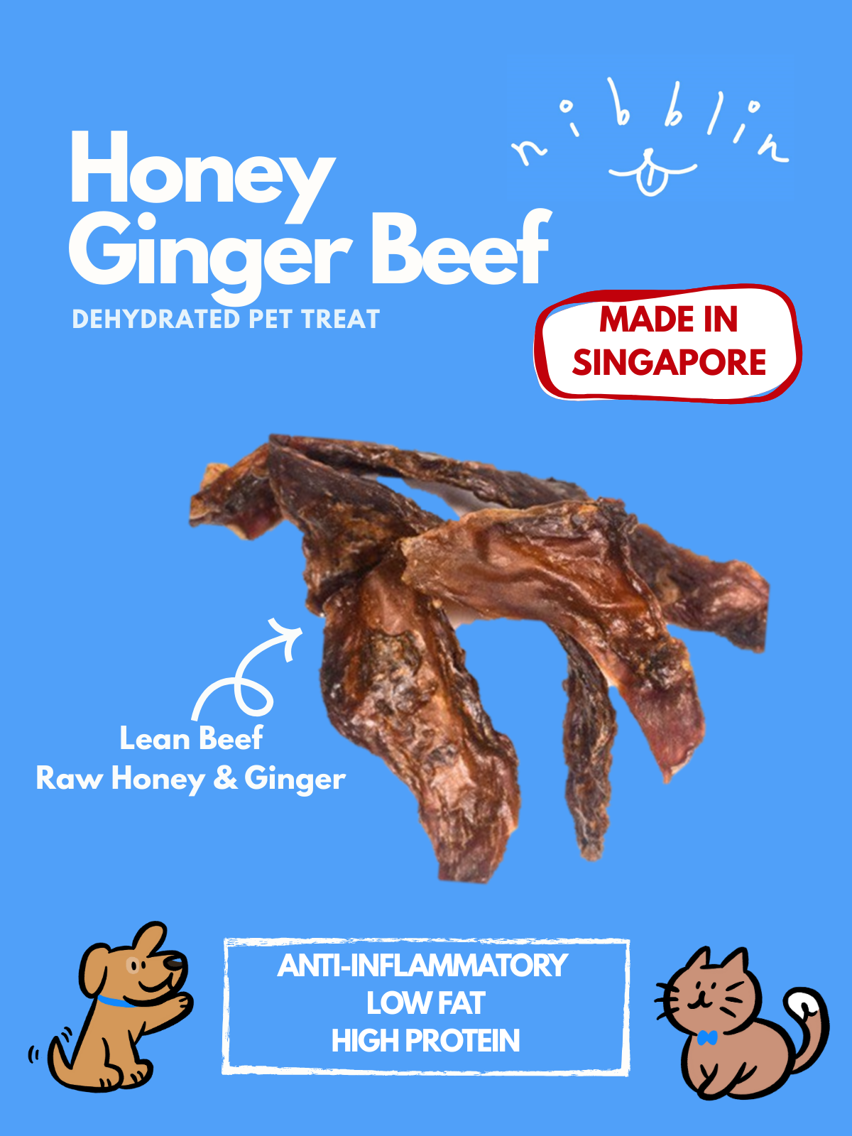 Get Nibblin Honey Ginger Treats