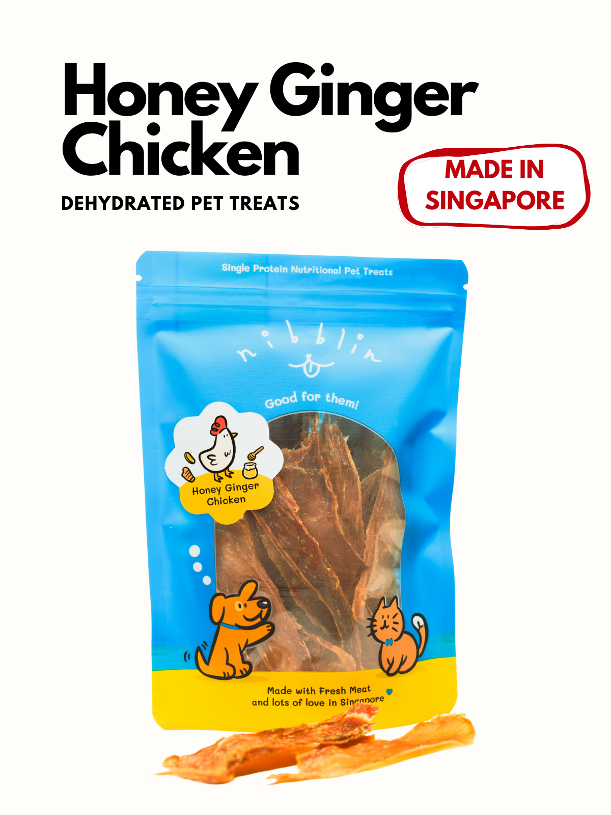 Get Nibblin Honey Ginger Treats