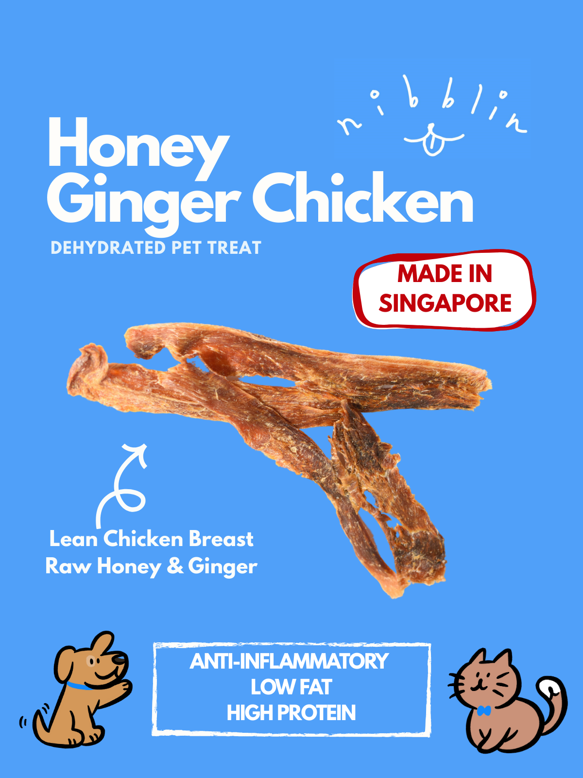 Get Nibblin Honey Ginger Treats