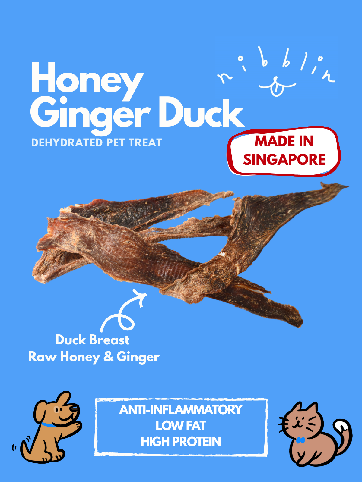 Get Nibblin Honey Ginger Treats