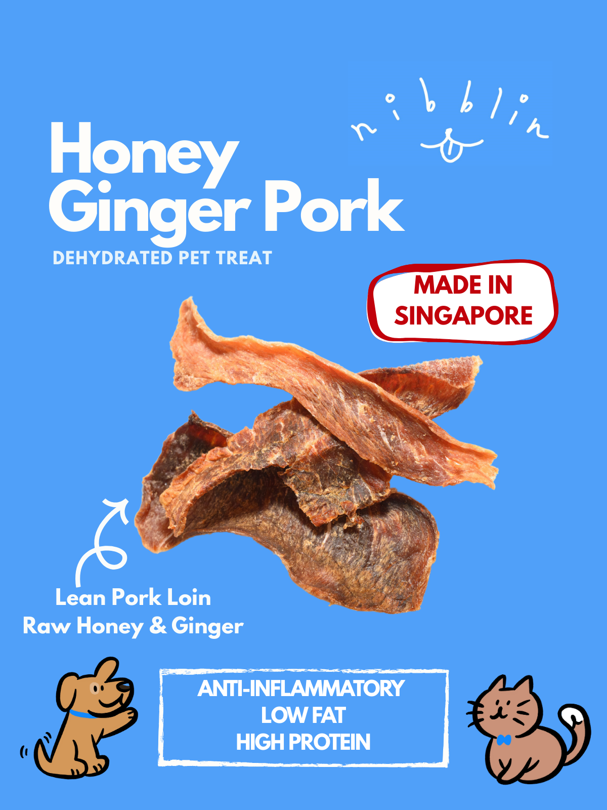 Get Nibblin Honey Ginger Treats