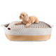 Dreamcastle Dog Knit Basket in Beige