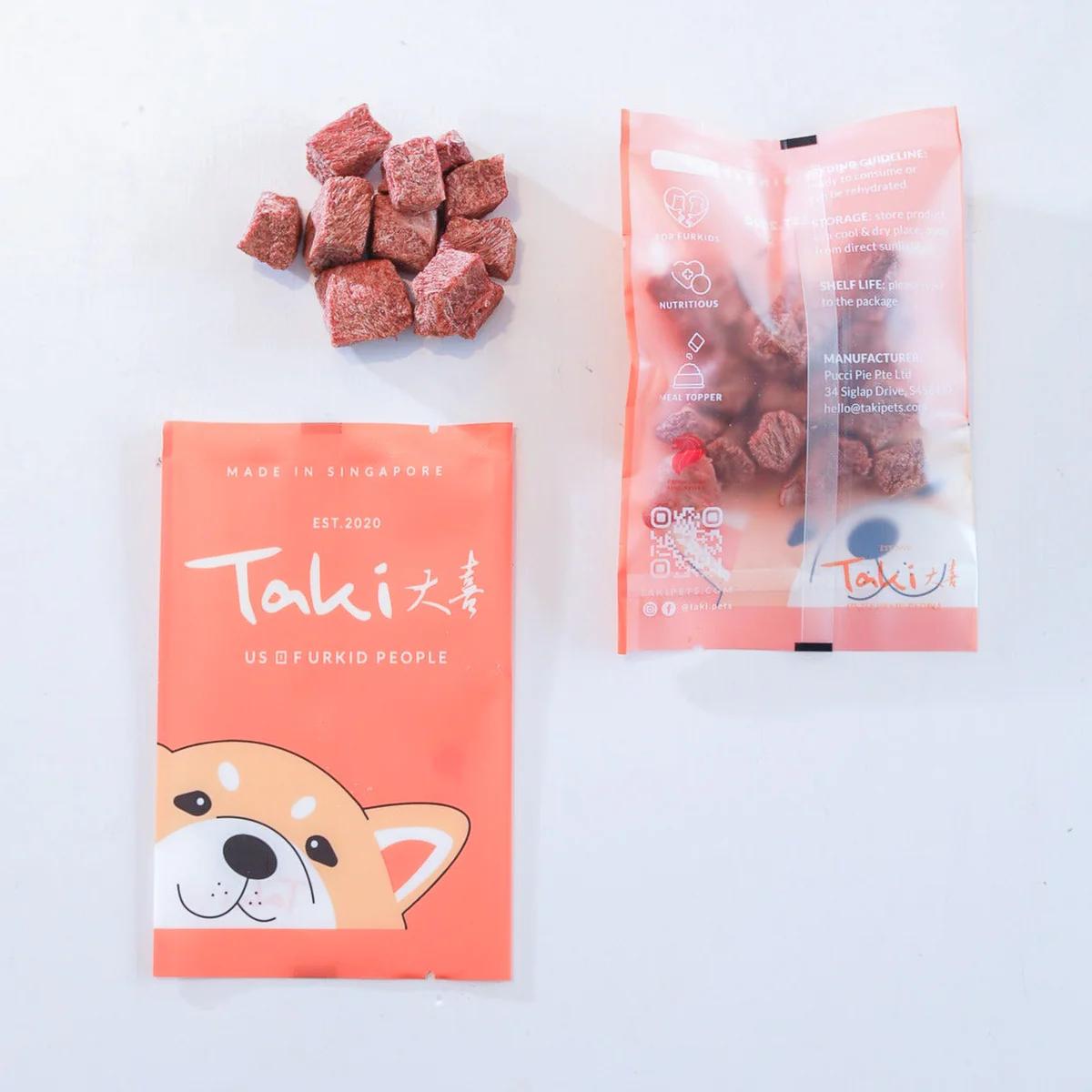Taki Pets - Sanchoku Wagyu Cubes 10pkt