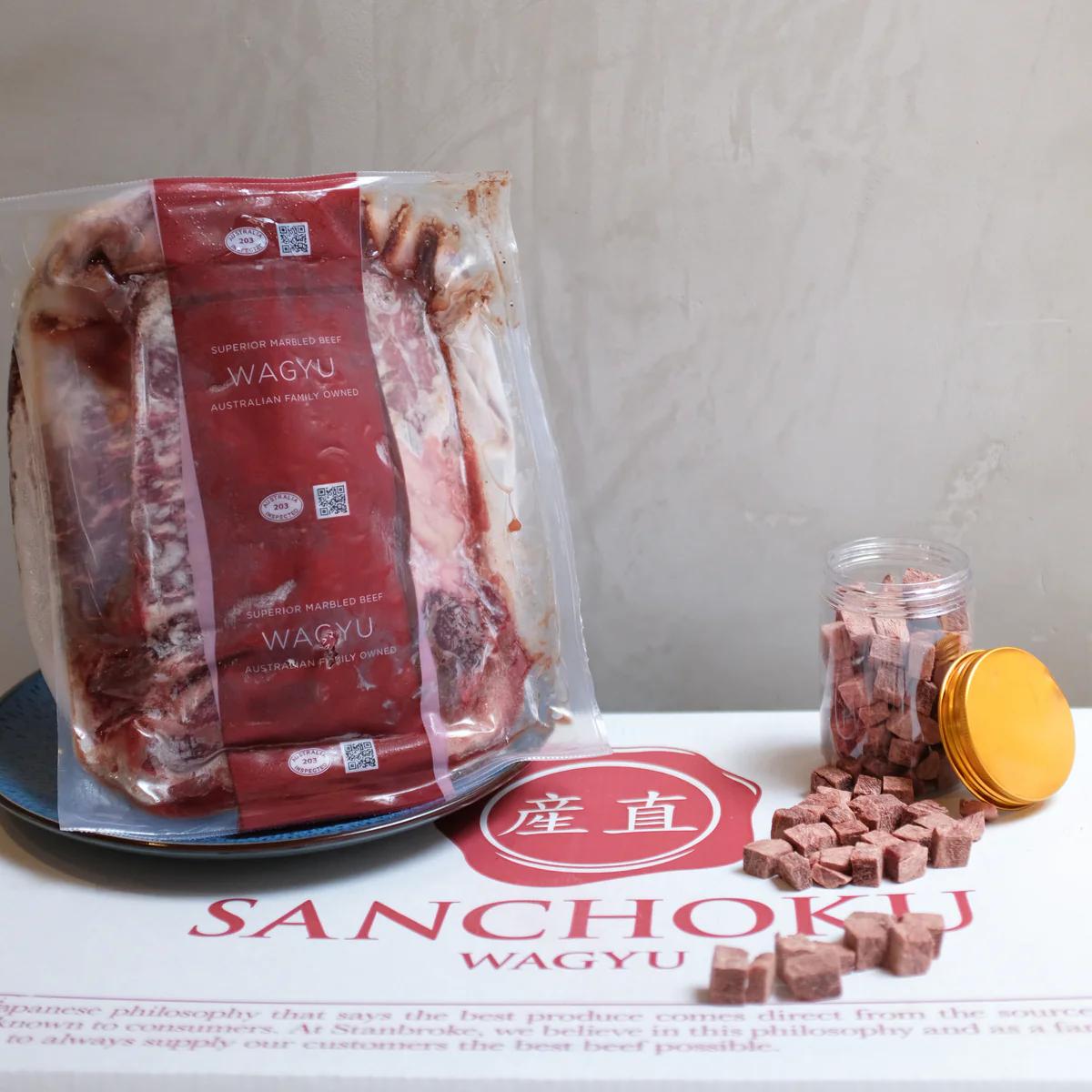 Taki Pets - Sanchoku Wagyu Cubes 10pkt