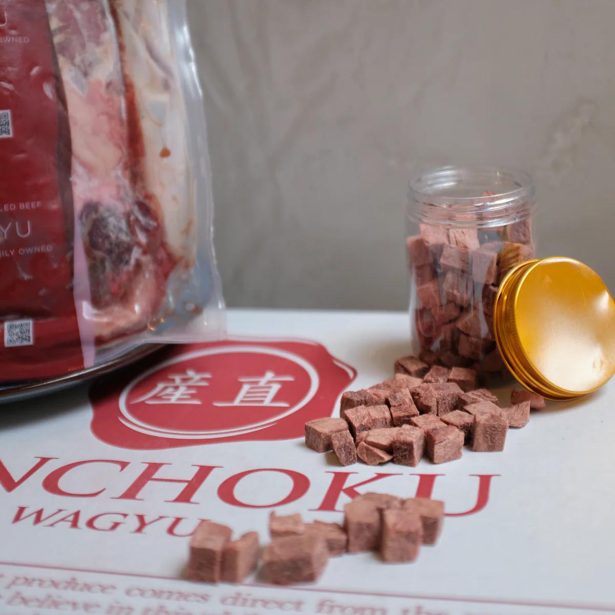 Taki Pets - Sanchoku Wagyu Cubes 10pkt