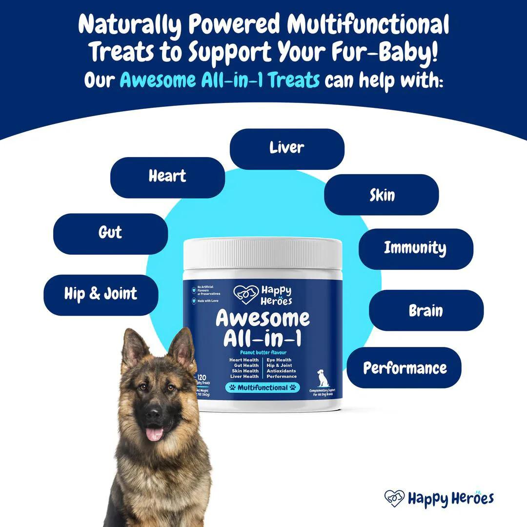 Happy Heroes Awesome All-In-1 Soft Chews