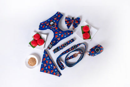 Adjustable Harness || Ang Ku Kueh (Red Tortoise Cake)_Barkefella