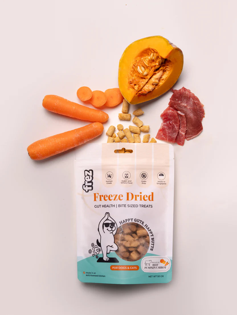 Frez Freeze Dried Beef Pumpkin Carrot