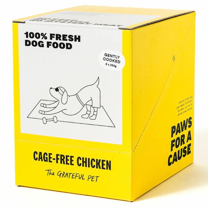 The Grateful Pet - Cooked Cage-Free Chicken Dog Food