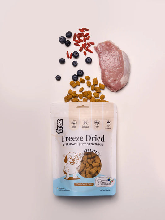 Frez Freeze Dried Pork Blueberry Goji