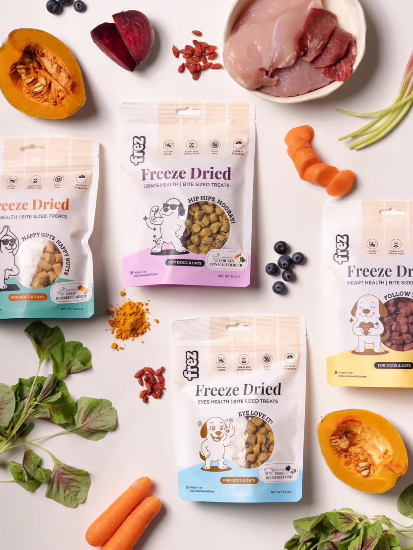 Frez Freeze Dried Pork Blueberry Goji