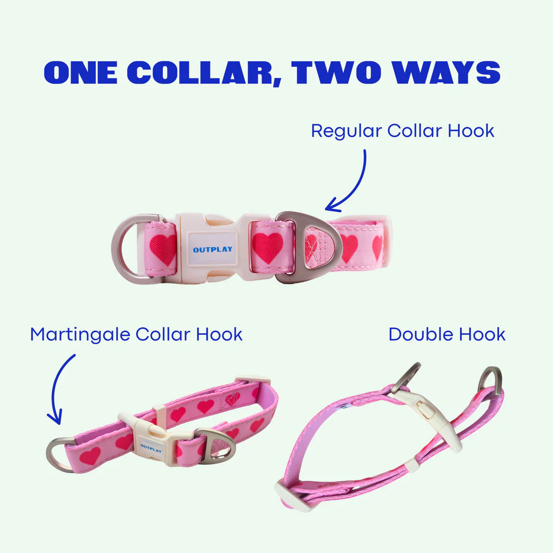 Outplay Heart Collar