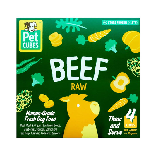 PetCubes Raw Beef
