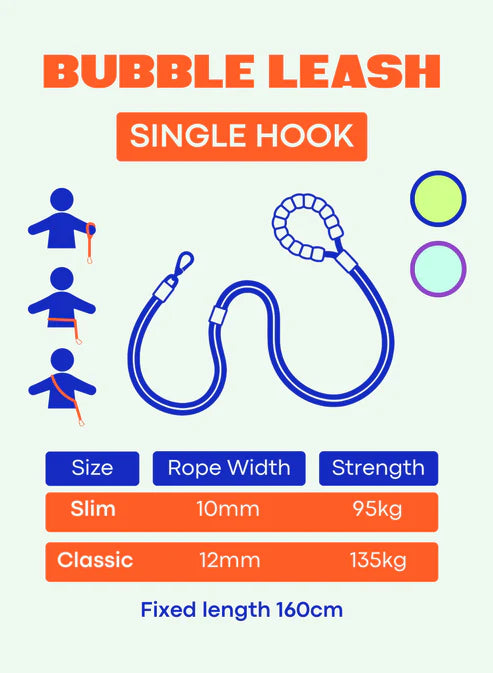 Outplay Single Hook Bubble Leash